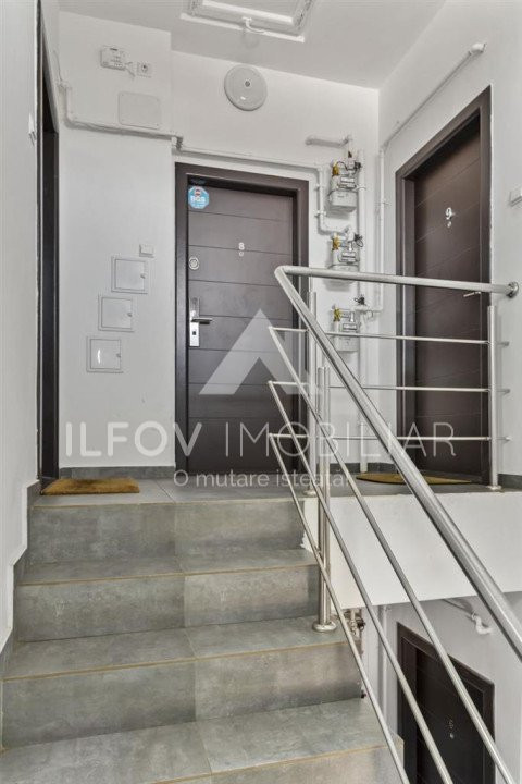 Apartament 2 camere Otopeni 57.15mp parcare utilat si mobilat parcul Unirii