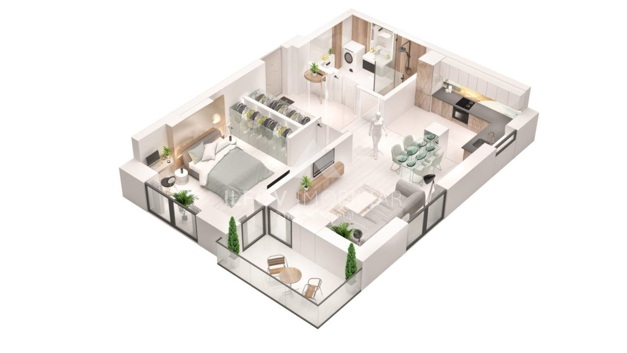 Westside Residence Otopeni, apartament 2 camere