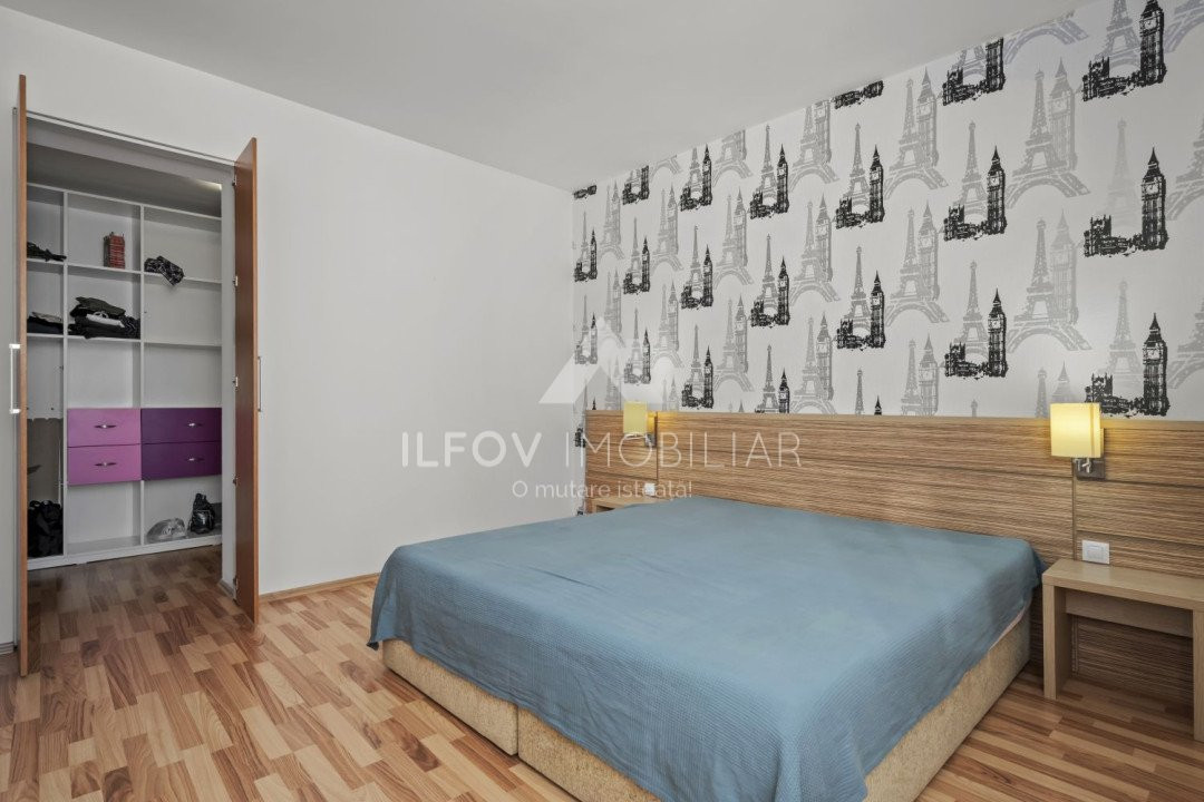 Apartament 2 camere Rin Nord Residence utilat-mobilat complet, loc parcare