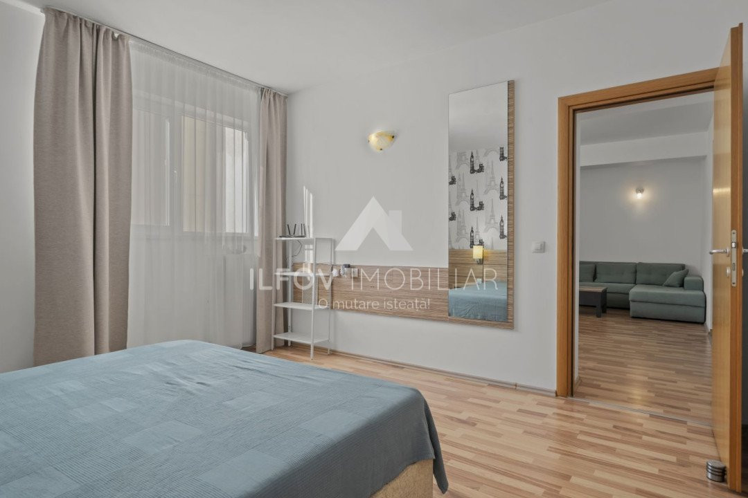 Apartament 2 camere Rin Nord Residence utilat-mobilat complet, loc parcare