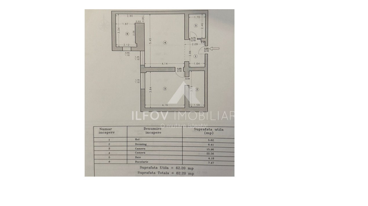 Apartament 2 camere Rin Nord Residence utilat-mobilat complet, loc parcare