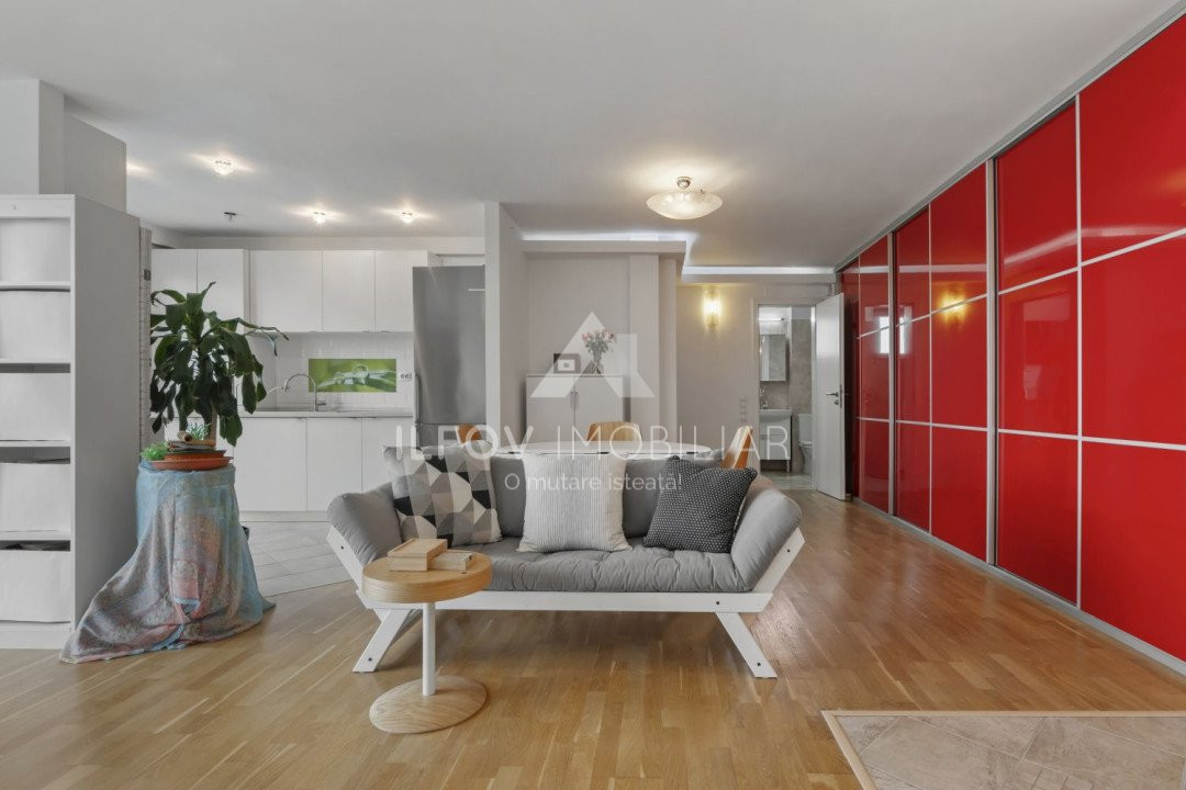 Apartament 2 camere Otopeni central, utilat si mobilat