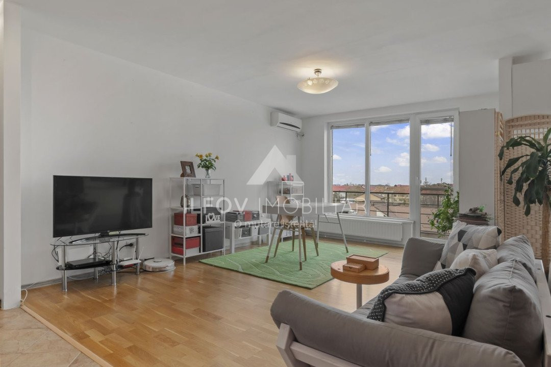 Apartament 2 camere Otopeni central, utilat si mobilat