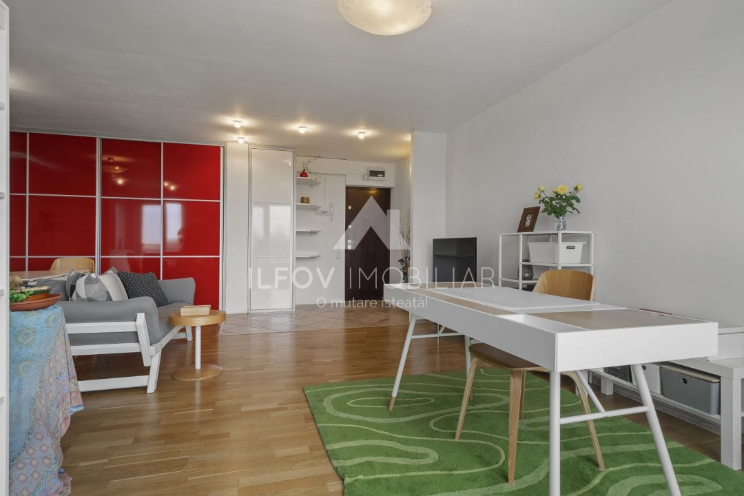 Apartament 2 camere Otopeni central, utilat si mobilat