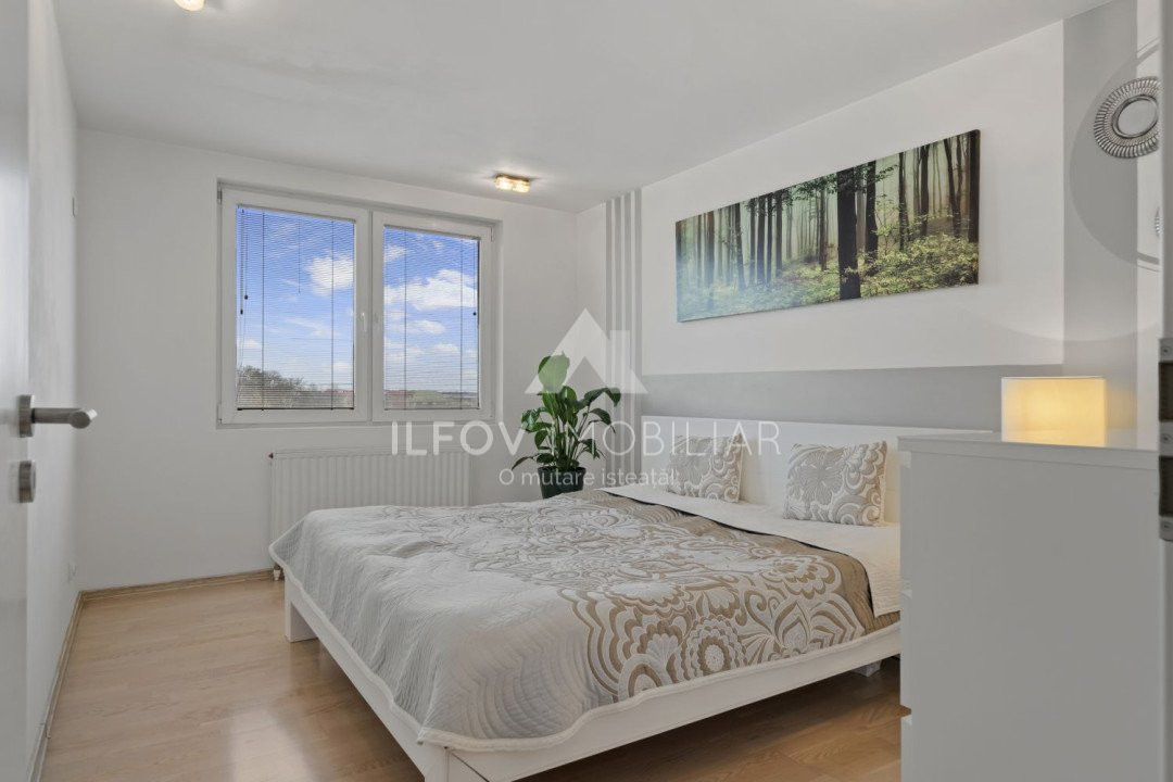 Apartament 2 camere Otopeni central, utilat si mobilat
