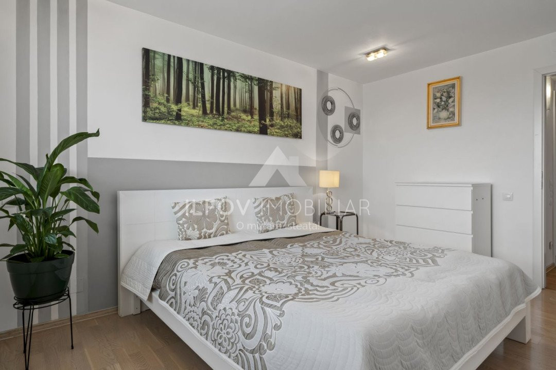 Apartament 2 camere Otopeni central, utilat si mobilat
