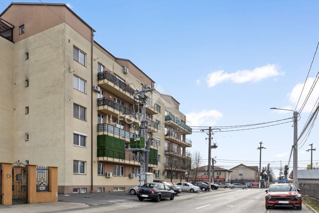 Apartament 2 camere Otopeni central, utilat si mobilat
