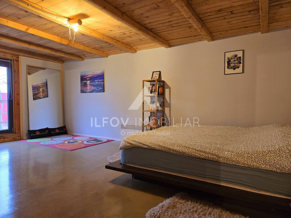 Casa tip cabana Ciolpani 166mp, 890mp teren, oaza ta verde