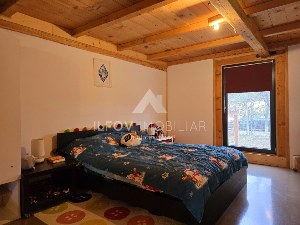 Casa tip cabana Ciolpani 166mp, 890mp teren, oaza ta verde