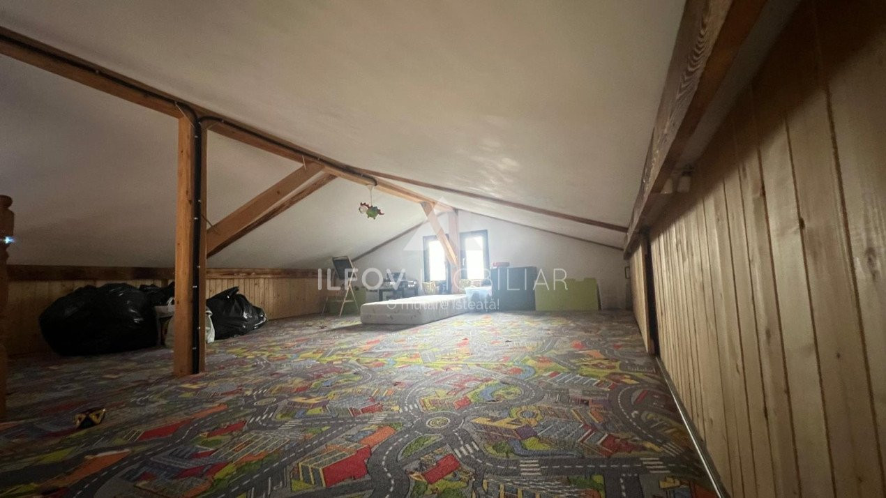 Casa tip cabana Ciolpani 166mp, 890mp teren, oaza ta verde