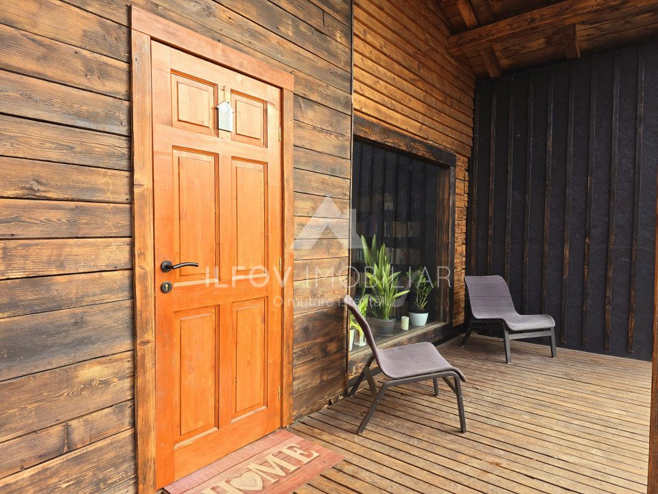 Casa tip cabana Ciolpani 166mp, 890mp teren, oaza ta verde