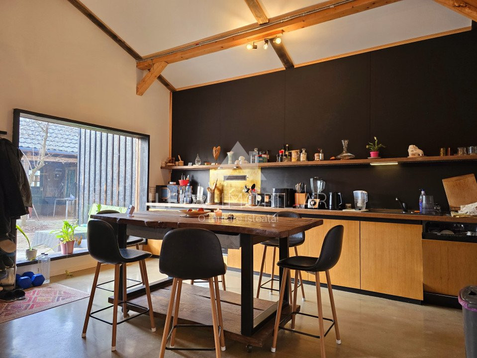 Casa tip cabana Ciolpani 166mp, 890mp teren, oaza ta verde