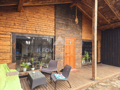 Casa tip cabana Ciolpani 166mp, 890mp teren, oaza ta verde