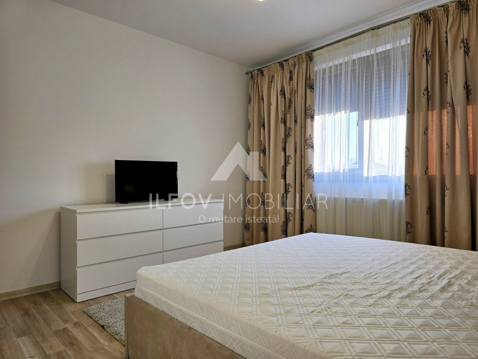 Apartament spatios Otopeni, utilat si mobilat, parcare