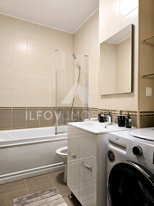 Apartament spatios Otopeni, utilat si mobilat, parcare