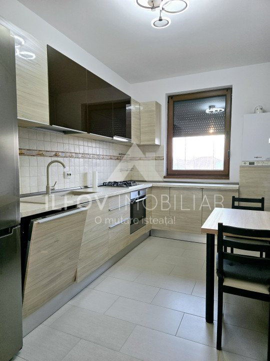 Apartament spatios Otopeni, utilat si mobilat, parcare