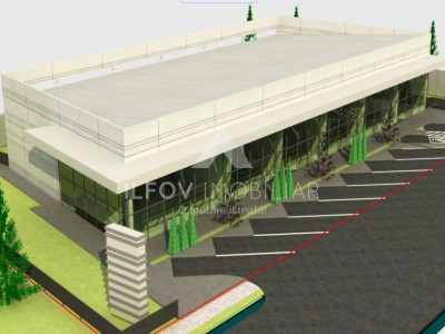 Teren 1398mp cu autorizatie spatiu comercial 585mp, randament bun