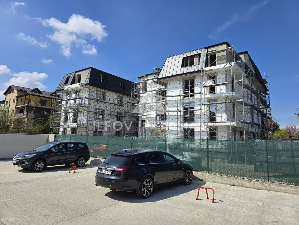 Apartamente cu 2 camere cu terasa, lift, langa parc 1 Mai