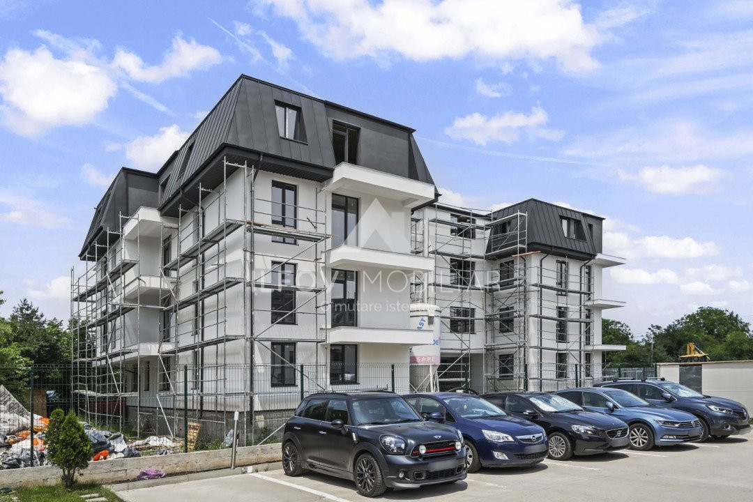 Apartamente cu 2 camere cu terasa, lift, langa parc 1 Mai