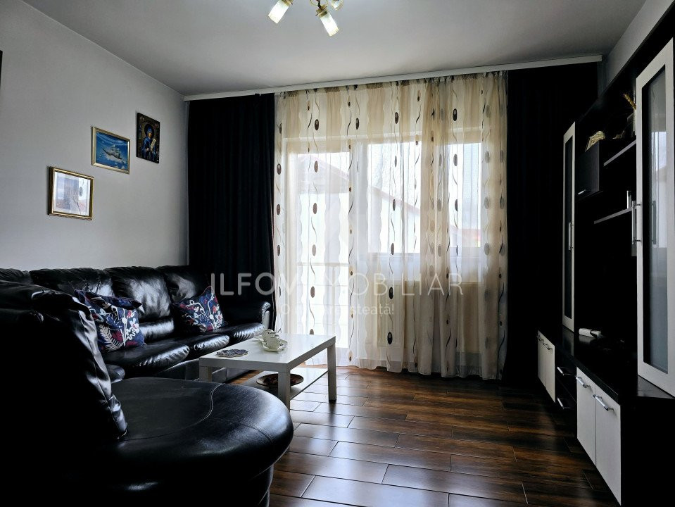 Apartament 3 camere Otopeni, utilat si mobilat, 77mp