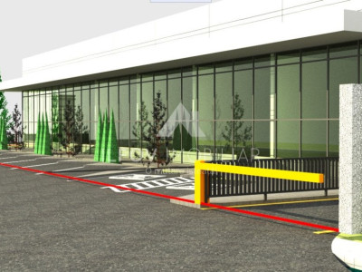 Teren 1398mp cu autorizatie spatiu comercial 585mp, randament bun