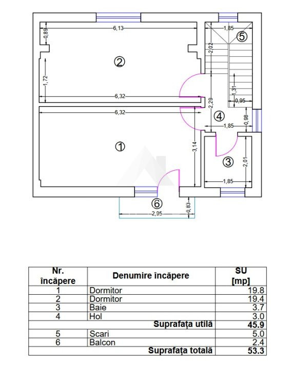 Casa Otopeni in triplex modern, pozitie excelenta, toate utilitatile