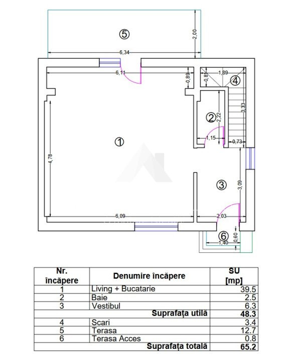 Casa Otopeni in triplex modern, pozitie excelenta, toate utilitatile