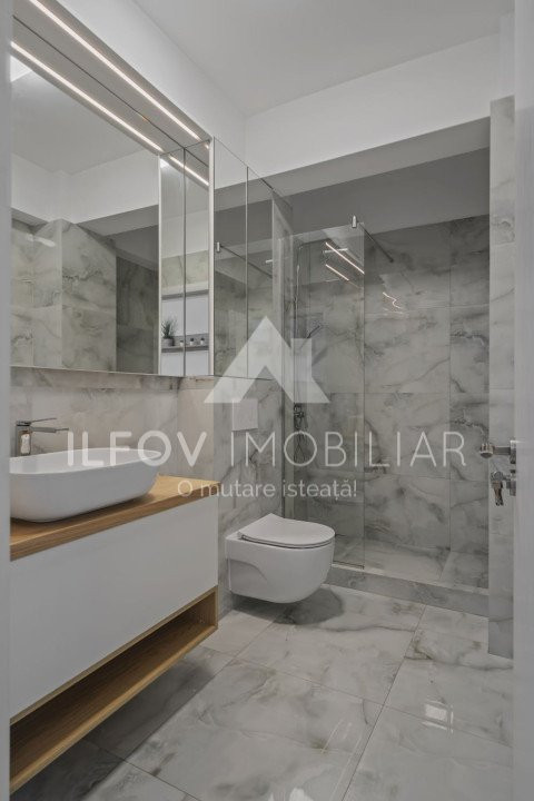 Apartament 2 camere, 74mp, terasa inchisa cu vedere panoramica