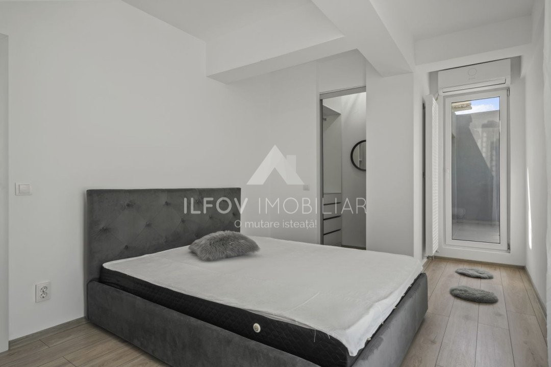 Apartament 2 camere, 74mp, terasa inchisa cu vedere panoramica