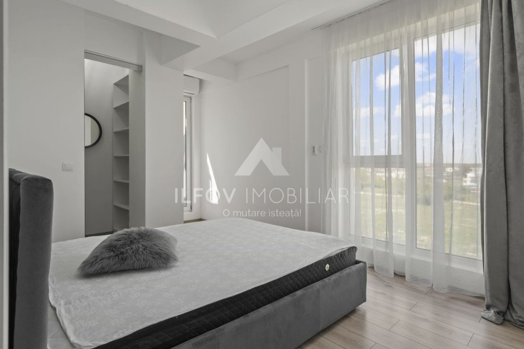 Apartament 2 camere, 74mp, terasa inchisa cu vedere panoramica