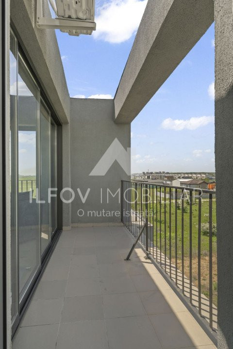 Apartament 2 camere, 74mp, terasa inchisa cu vedere panoramica