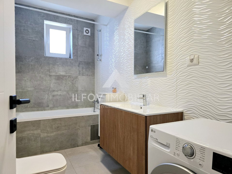 Apartament 2 camere spatios, 77mp, utilat si mobilat, 2 parcari