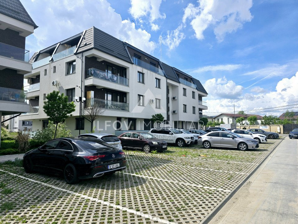 Apartament 2 camere spatios, 77mp, utilat si mobilat, 2 parcari