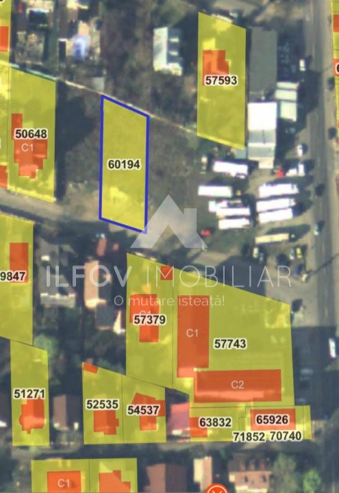 Lot 933mp, Pipera-Tunari, toate utilitatile, asfalt