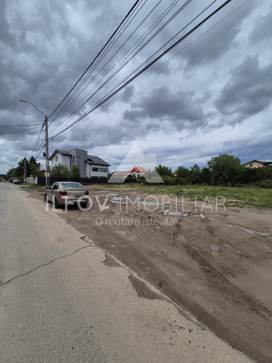 Lot 933mp, Pipera-Tunari, toate utilitatile, asfalt