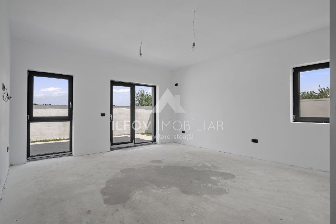 Casa tip duplex 134.6mp, lot225mp, 5 camere, toate utilitatile
