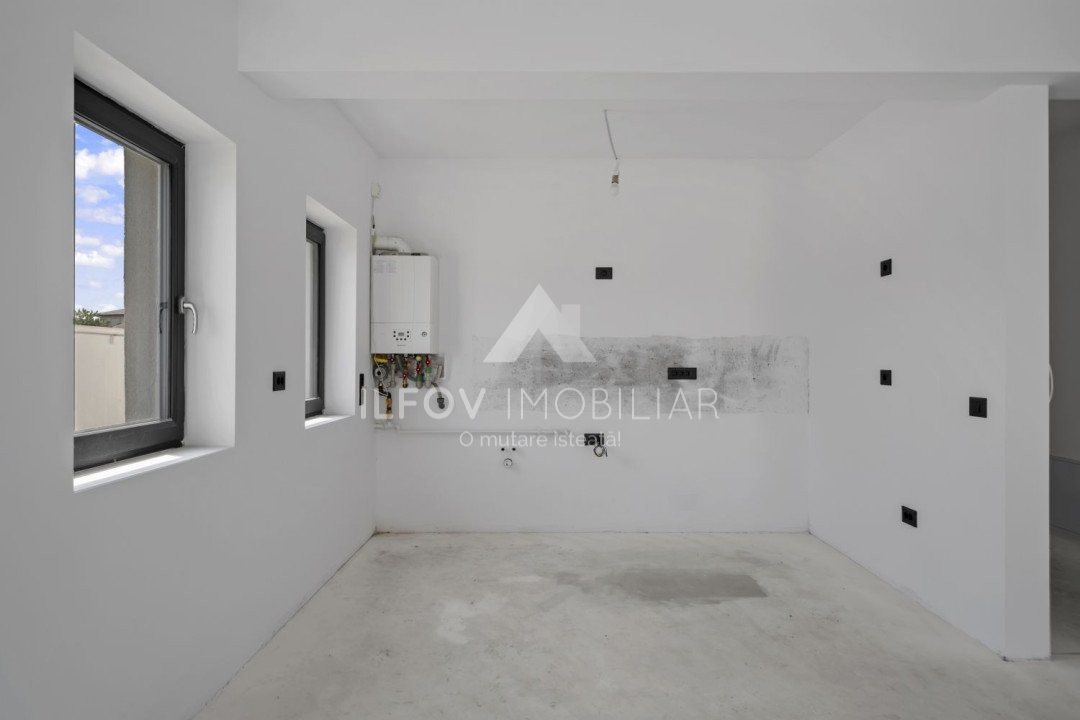 Casa tip duplex 134.6mp, lot225mp, 5 camere, toate utilitatile