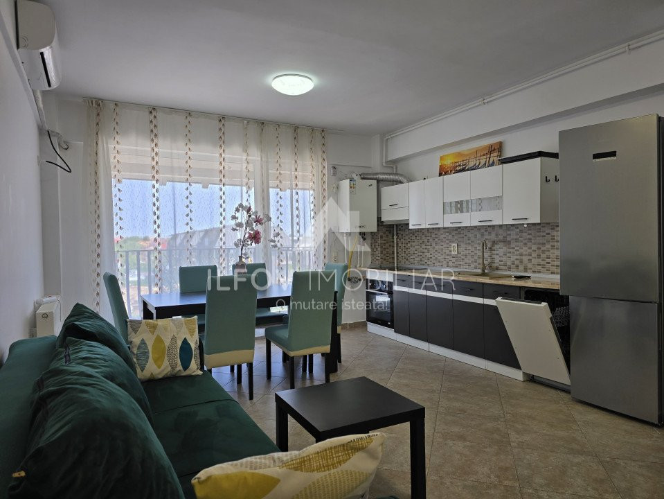 Apartament 3 camere Otopeni, langa parc, utilat si mobilat, lift