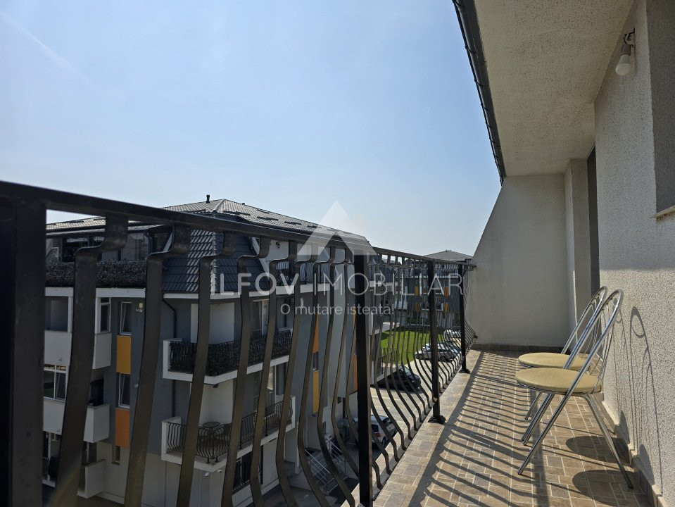 Apartament 3 camere Otopeni, langa parc, utilat si mobilat, lift