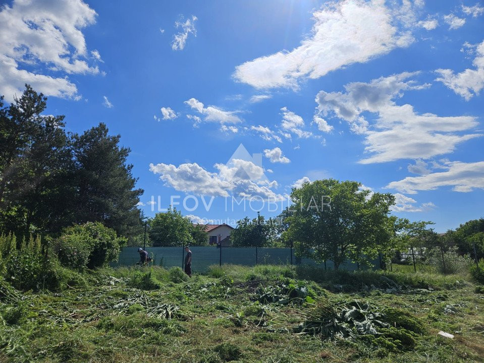 Teren intravilan Balotești, 421 mp, 4 min. de DN1