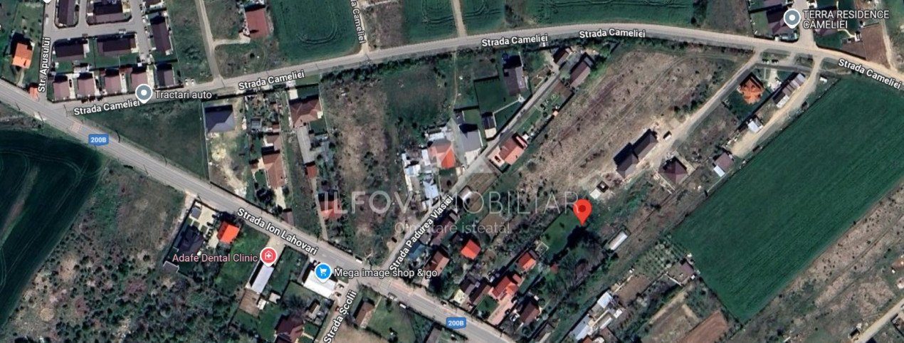 Teren intravilan Balotești, 421 mp, 4 min. de DN1