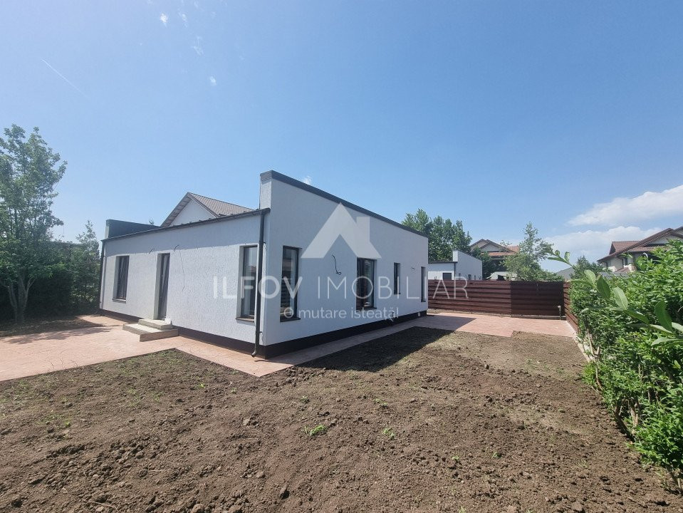 Case Balotești, 120mp, utilități, pădure, curte proprie, decembrie predare