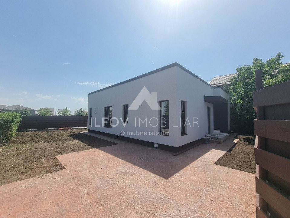 Case Balotești, 120mp, utilități, pădure, curte proprie, decembrie predare