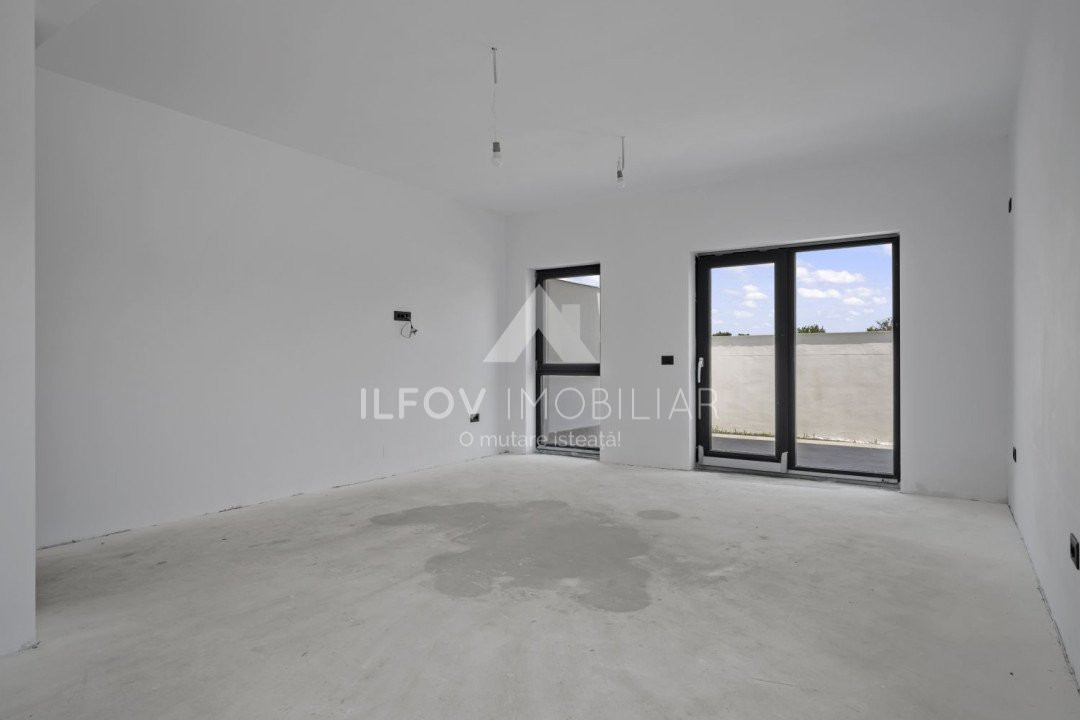 Casa tip duplex 134.6mp, lot225mp, 5 camere, toate utilitatile