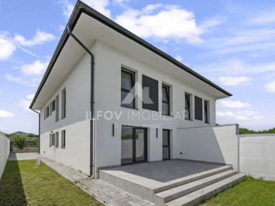 Casa tip duplex 134.6mp, lot225mp, 5 camere, toate utilitatile