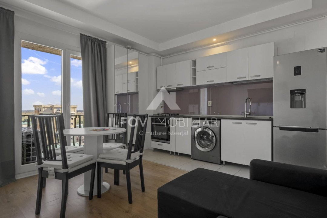 Studio Cosmopolis, 37.05mp, utilat si mobilat, bloc 2 lifturi