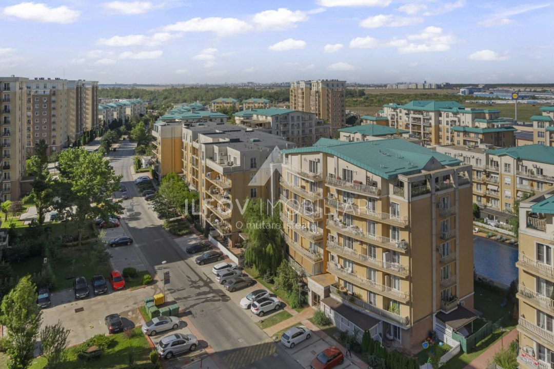 Studio decomandat Cosmopolis, 37.05mp, utilat si mobilat, bloc 2 lifturi