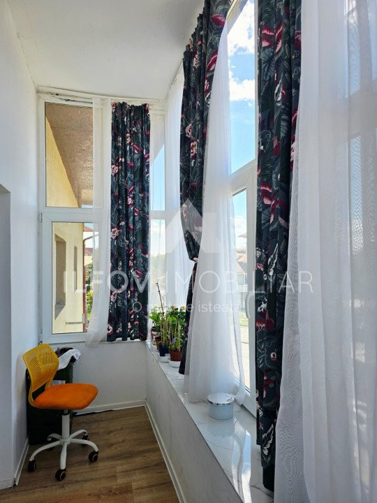Apartament 3 camere Otopeni 90.mp, ultracentral, renovat, centrala