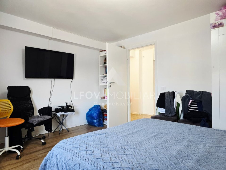 Apartament 3 camere Otopeni 90.mp, ultracentral, renovat, centrala