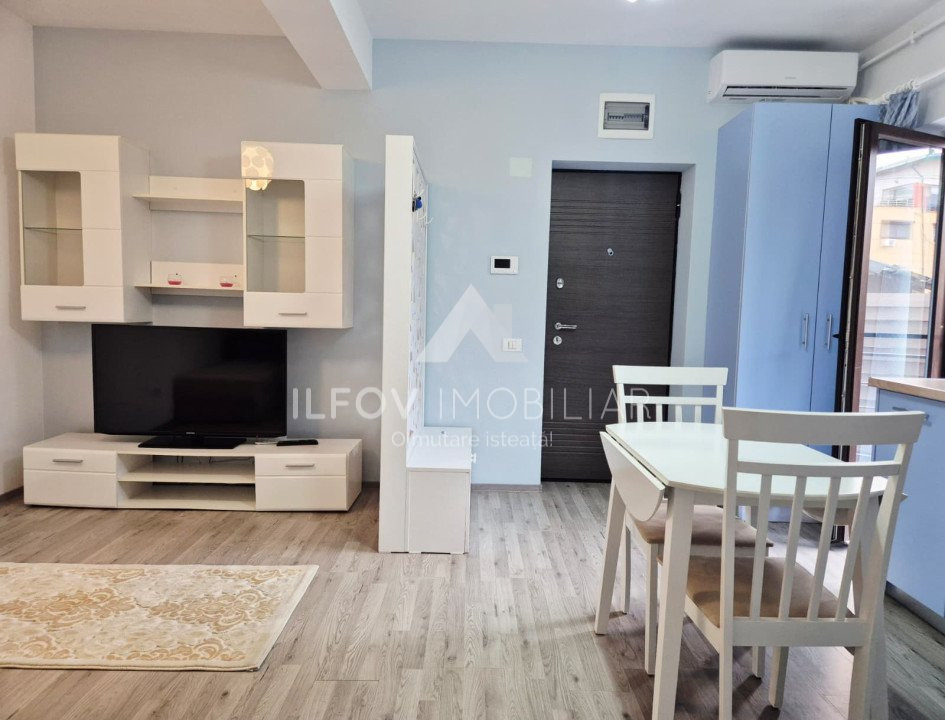 Apartament 2 camere, central, 48mp, complet mobilat si utilat